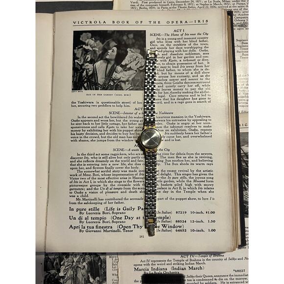 caravelle by bulova gold tone diamond bezel watch